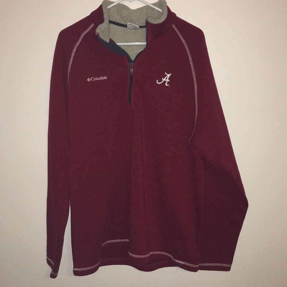 Columbia Alabama Crimson Tide Knit Quarter Zip